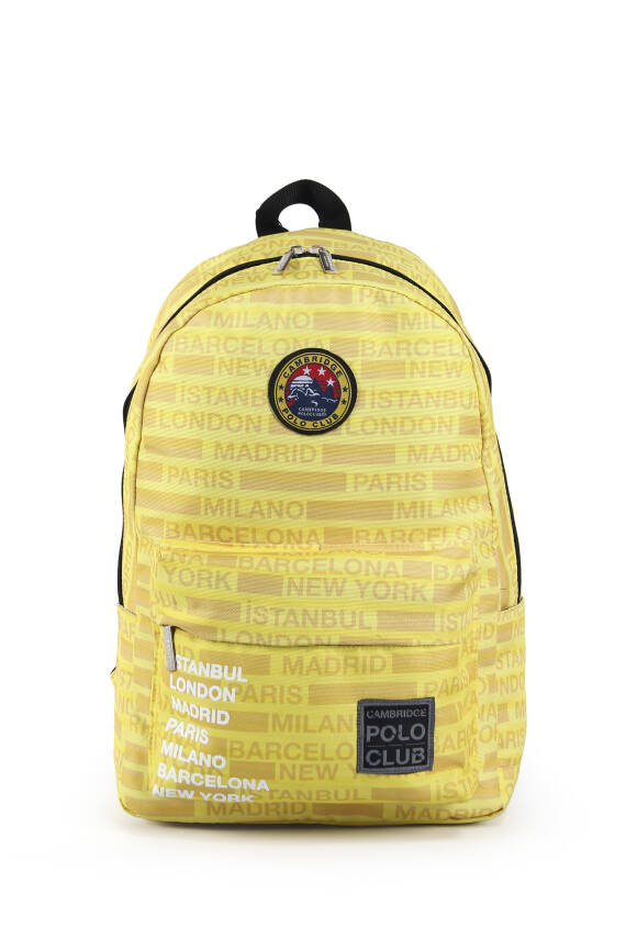 Cambridge Polo Club Cities Ön Bölmeli Unisex Sırt Çantası - 43