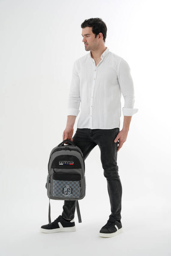 Cambridge Polo Club Çok Amaçlı Unisex Sırt Çantası - 3