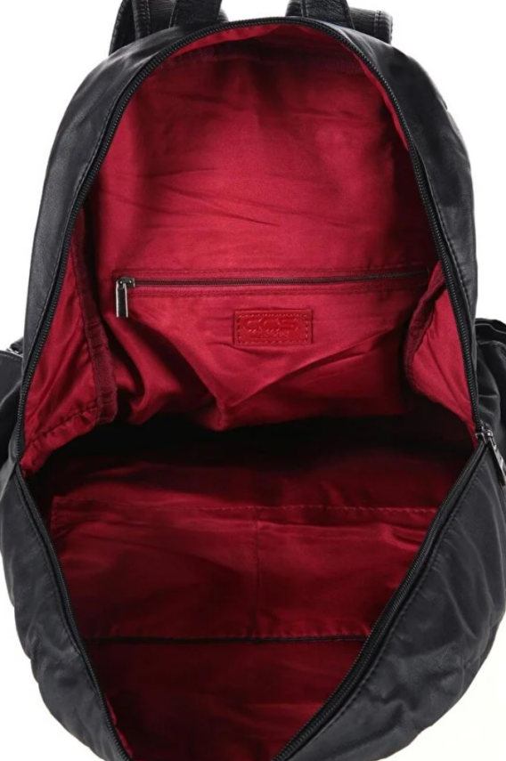 Cambridge Polo Club Çok Gözlü Deri Görünümlü Ayıcıklı Günlük Sırt Çantası 17449 - 4