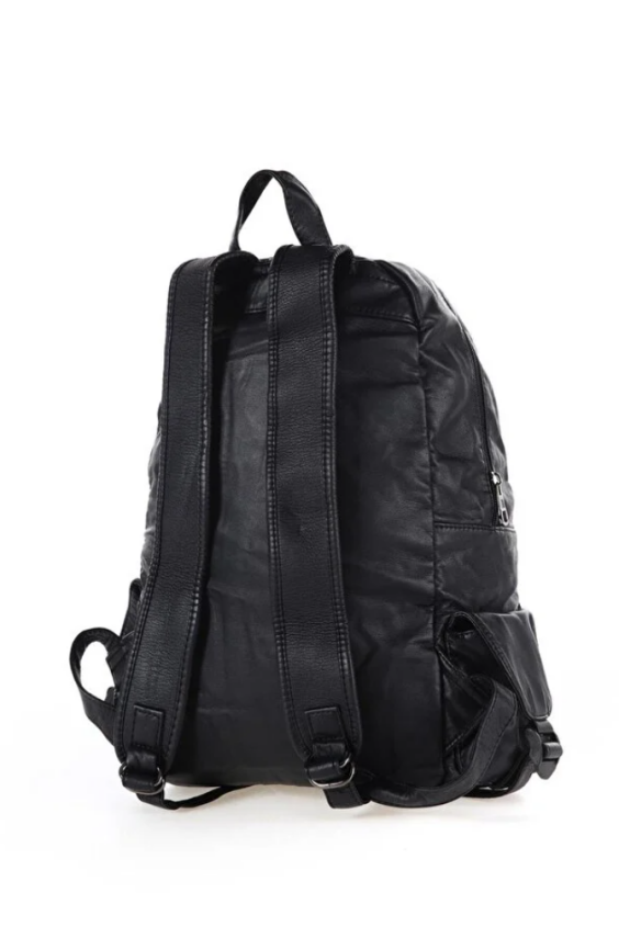 Cambridge Polo Club Çok Gözlü Deri Görünümlü Ayıcıklı Günlük Sırt Çantası 17449 - 5