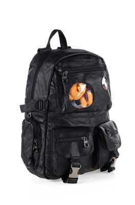 Cambridge Polo Club Çok Gözlü Deri Görünümlü Günlük Sırt Çantası 17450 - 2