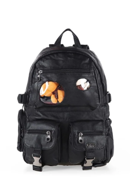 Cambridge Polo Club Çok Gözlü Deri Görünümlü Günlük Sırt Çantası 17450 - Cambridge Polo Club