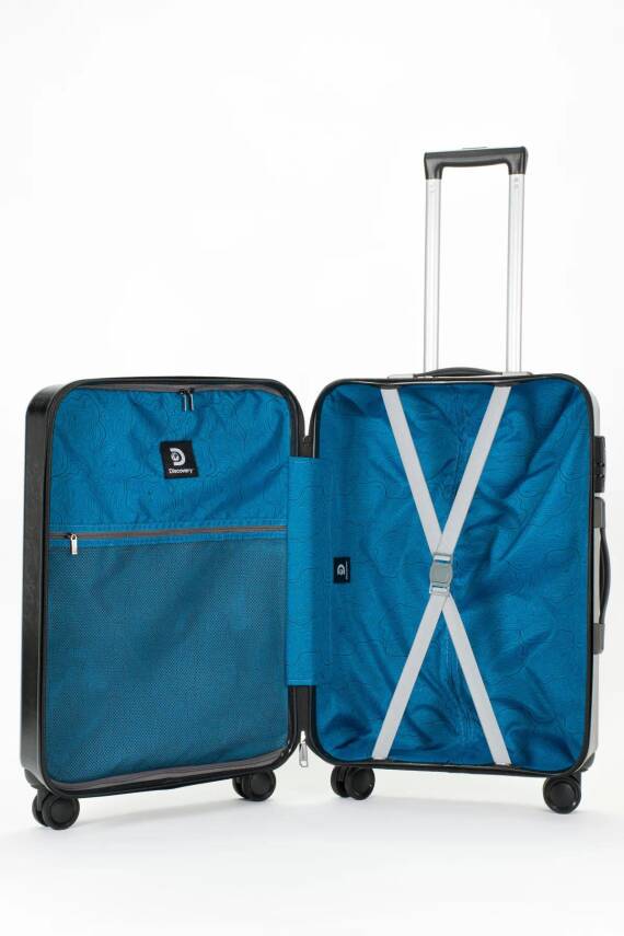 Cambridge Polo Club Discovery Kırıılmaz Sert Gövde Kilitili 8 Tekerlek Valiz Seti DL18HA - 5