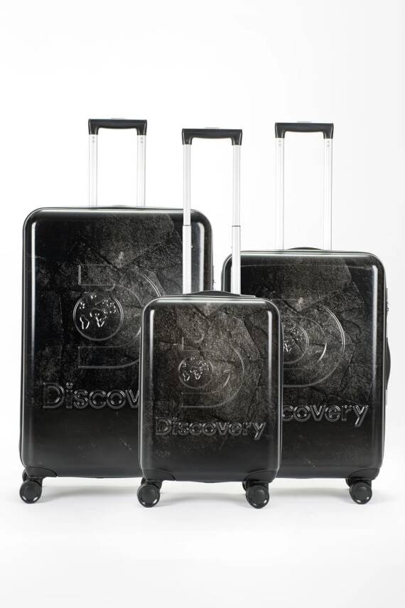 Cambridge Polo Club Discovery Kırıılmaz Sert Gövde Kilitili 8 Tekerlek Valiz Seti DL18HA - 1