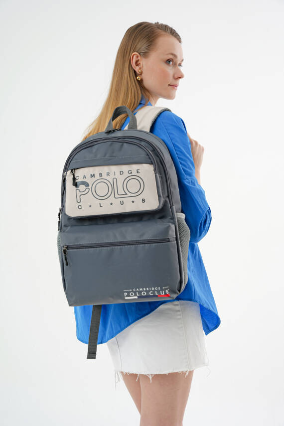 Cambridge Polo Club Ergonomik Unisex Ortaokul Çantası - 7