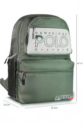 Cambridge Polo Club Ergonomik Unisex Ortaokul Çantası - 12