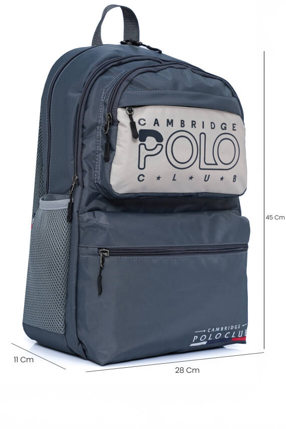 Cambridge Polo Club Ergonomik Unisex Ortaokul Çantası - 20
