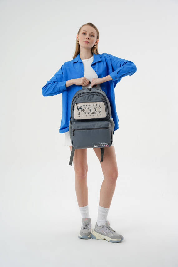 Cambridge Polo Club Ergonomik Unisex Ortaokul Çantası - 8