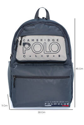 Cambridge Polo Club Ergonomik Unisex Ortaokul Çantası - 7