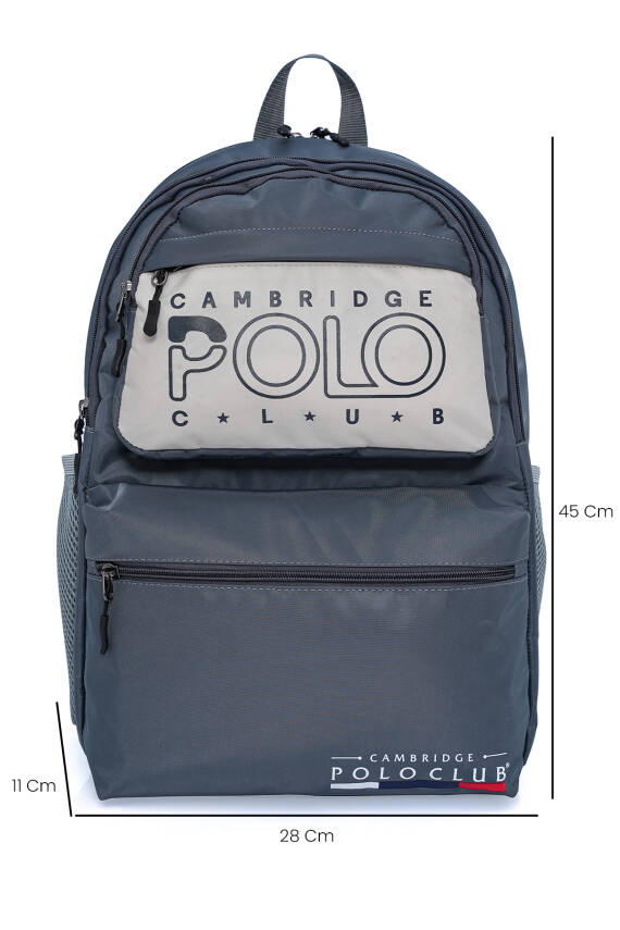 Cambridge Polo Club Ergonomik Unisex Ortaokul Çantası - 7