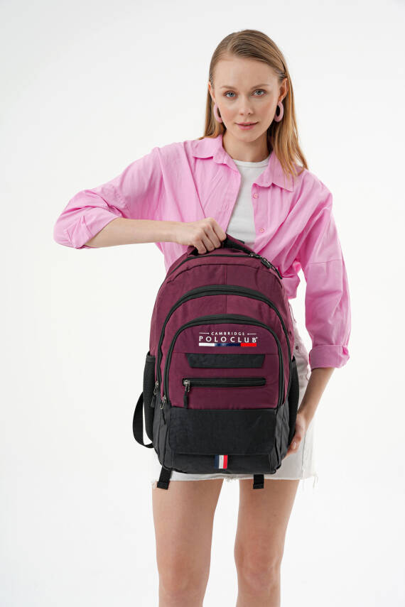 Cambridge Polo Club Hafif Unisex Sırt Çantası - 8
