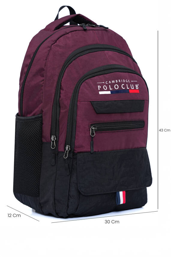 Cambridge Polo Club Hafif Unisex Sırt Çantası - 16