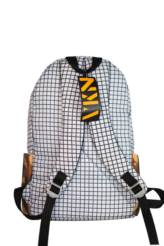 Cambridge Polo Club Kamuflaj Üç Ön Cepli Sırt Çantası - 5