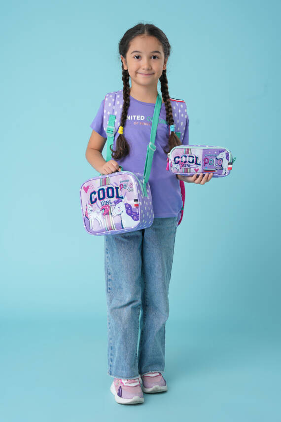 Cambridge Polo Club Kız Çocuk İlkokul Çanta seti - 2