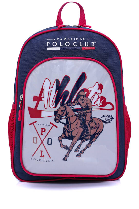 Cambridge Polo Club Lacivert Riders 3'lü Erkek İlkokul Çanta Seti - 5