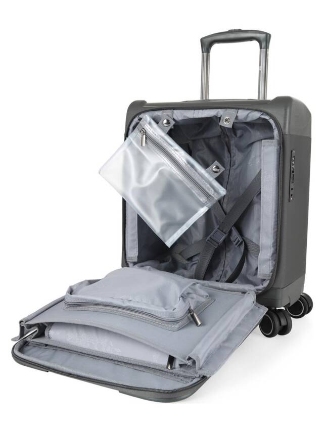 Cambridge Polo Club Laptop Korumalı Premium TSA Kilitli 8 Tekerlek Business Pilot Valizi 71446 - 4