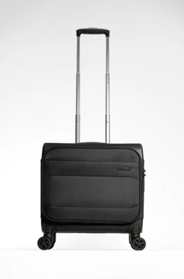 Cambridge Polo Club Laptop Korumalı TSA Kilitli 8 Tekerlek Kumaş Pilot Valizi Albatros - Cambridge Polo Club