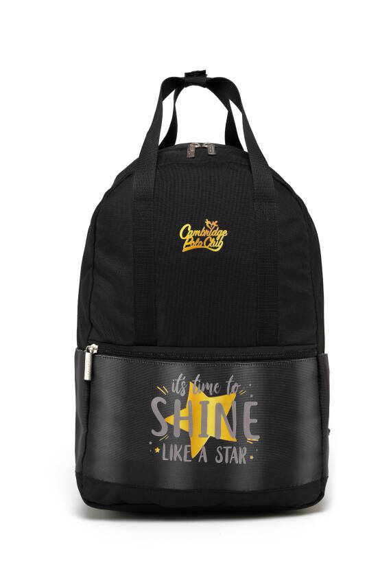 Cambridge Polo Club Like A Star Ön Bölmeli Kız Çocuk İlkokul Çantası - 2