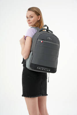 Cambridge Polo Club Minimalist Tasarım Unisex Çok Gözlü Sırt Çantası - Cambridge Polo Club