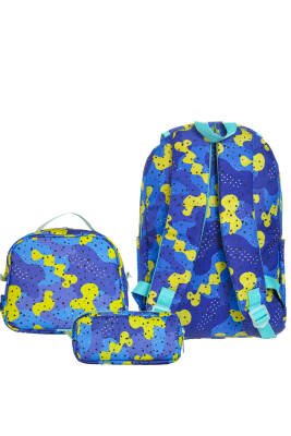 Cambridge Polo Club Noise Kapaklı Unisex Çocuk İlkokul Çanta Seti - 9