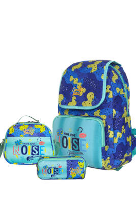 Cambridge Polo Club Noise Kapaklı Unisex Çocuk İlkokul Çanta Seti - Cambridge Polo Club