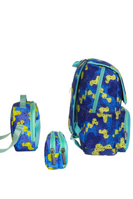 Cambridge Polo Club Noise Kapaklı Unisex Çocuk İlkokul Çanta Seti - Cambridge Polo Club