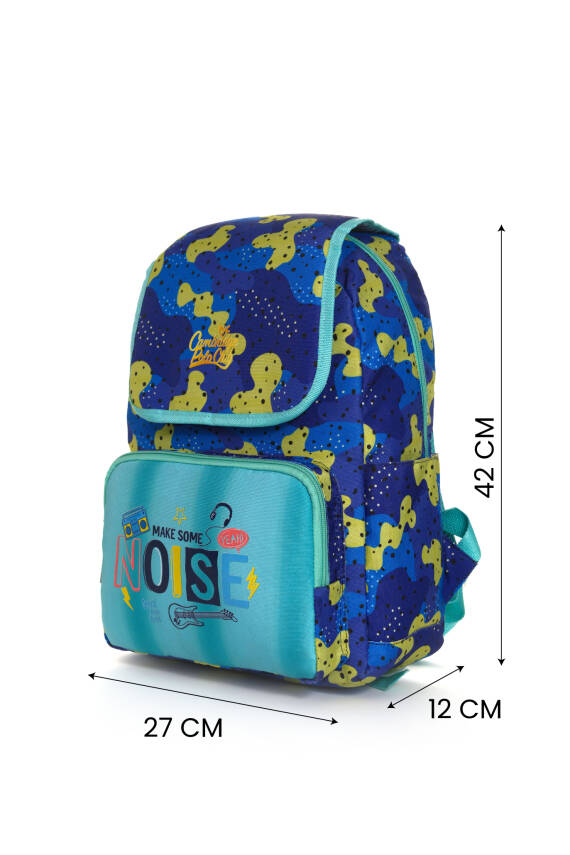 Cambridge Polo Club Noise Kapaklı Unisex Çocuk İlkokul Çanta Seti - 5
