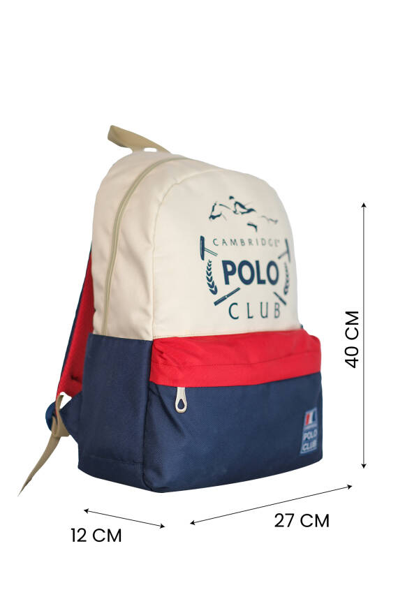 Cambridge Polo Club Old-Fashioned Unisex Çocuk İlkokul Çantası - 7