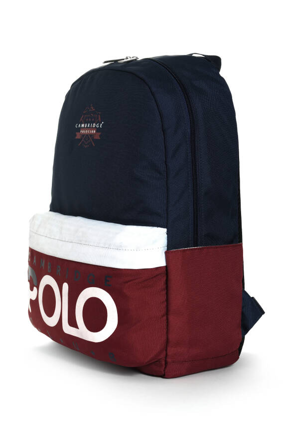 Cambridge Polo Club Preppy Tek Ana Bölmeli Unisex Sırt Çantası - 19