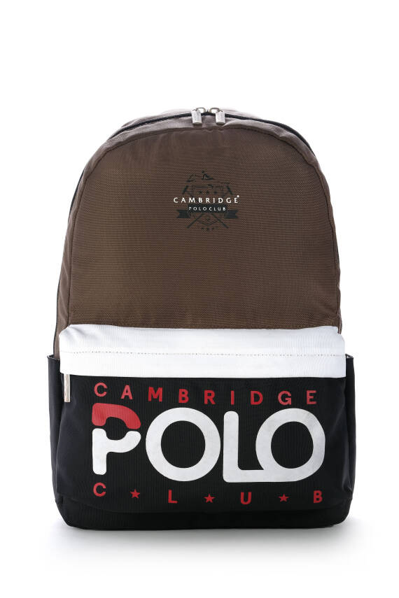 Cambridge Polo Club Preppy Tek Ana Bölmeli Unisex Sırt Çantası - 25