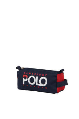 Cambridge Polo Club Preppy Tek Bölmeli Unisex Çocuk Kalemlik - Cambridge Polo Club