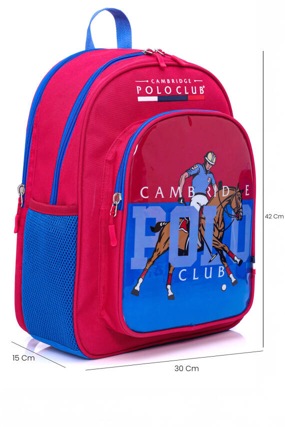 Cambridge Polo Club Riders Edition 3'lü Erkek İlkokul Çanta Seti - 6