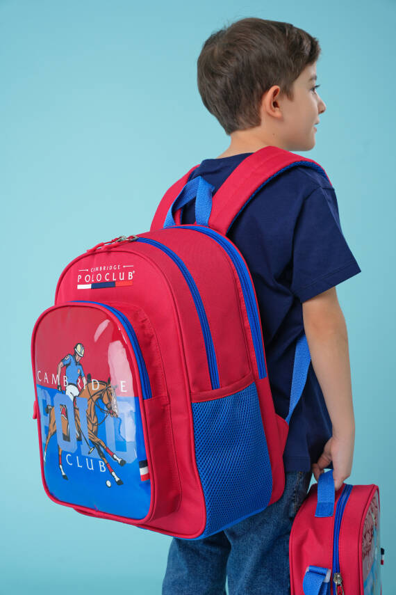 Cambridge Polo Club Riders Edition 3'lü Erkek İlkokul Çanta Seti - 3