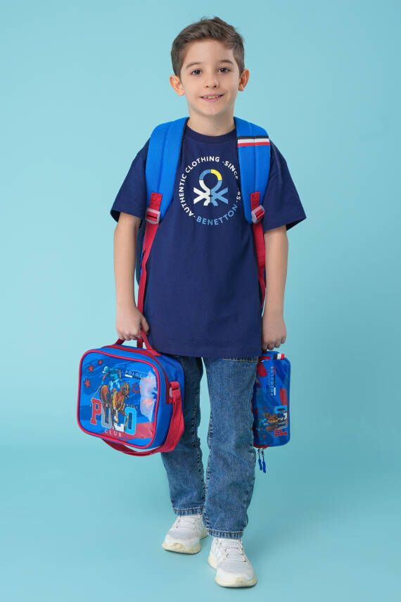 Cambridge Polo Club Riders Temalı 3'lü Erkek İlkokul Çanta Seti - 2