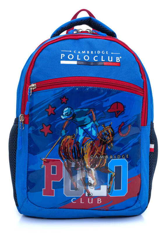 Cambridge Polo Club Riders Temalı 3'lü Erkek İlkokul Çanta Seti - 5
