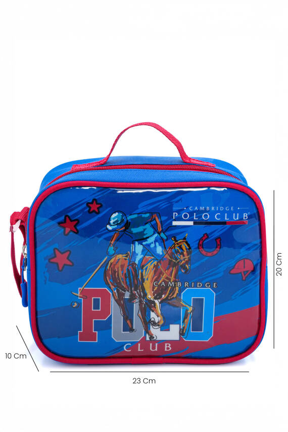 Cambridge Polo Club Riders Temalı 3'lü Erkek İlkokul Çanta Seti - 8