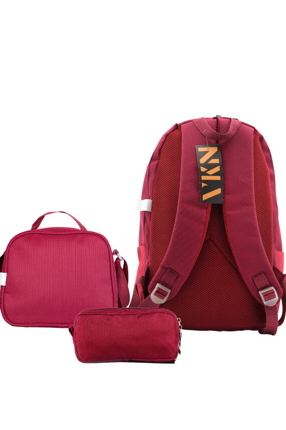 Cambridge Polo Club Star Çift Ana Bölmeli Unisex Çocuk İlkokul Çanta Set - 3