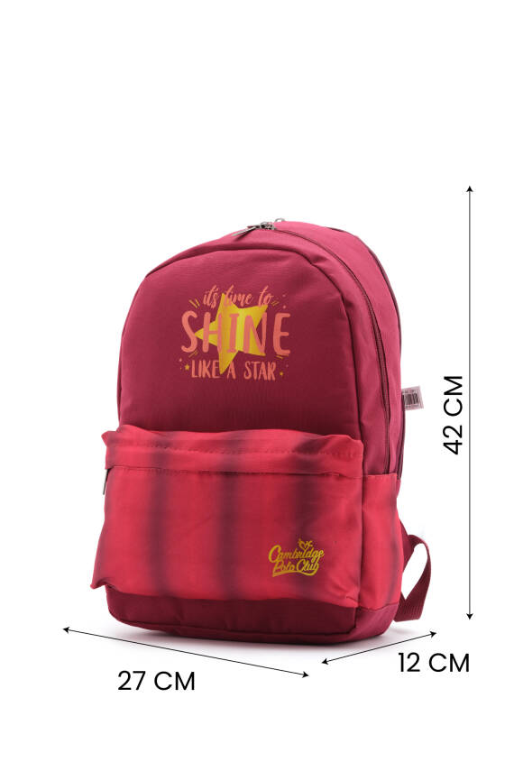 Cambridge Polo Club Star Çift Ana Bölmeli Unisex Çocuk İlkokul Çanta Set - 4