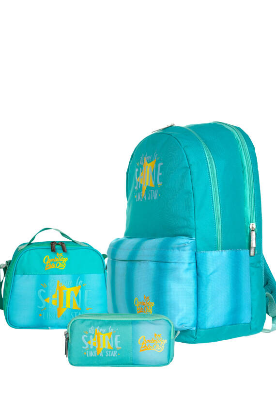 Cambridge Polo Club Star Çift Ana Bölmeli Unisex Çocuk İlkokul Çanta Set - 1