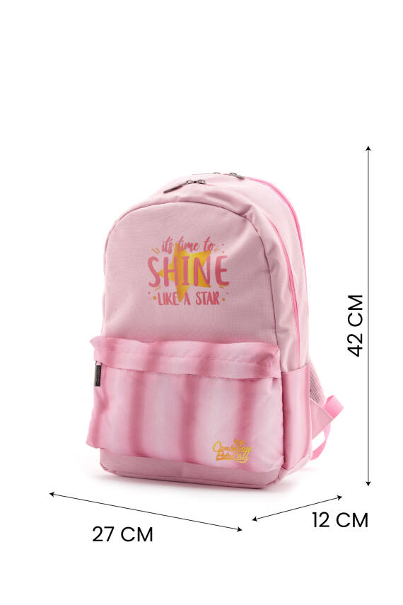 Cambridge Polo Club Star Çift Ana Bölmeli Unisex Çocuk İlkokul Çanta Seti - 4