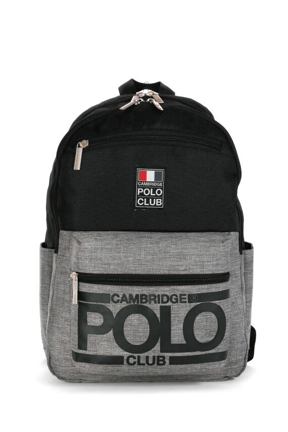 Cambridge Polo Club Street Style Dört Bölmeli Unisex Sırt Çantası - 2