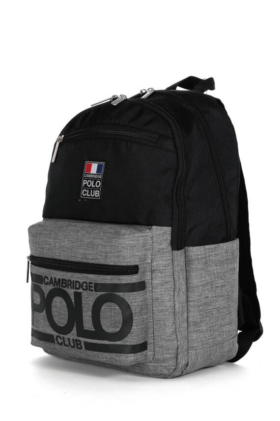 Cambridge Polo Club Street Style Dört Bölmeli Unisex Sırt Çantası - 3
