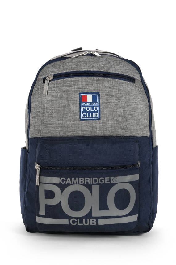 Cambridge Polo Club Street Style Dört Bölmeli Unisex Sırt Çantası - 6