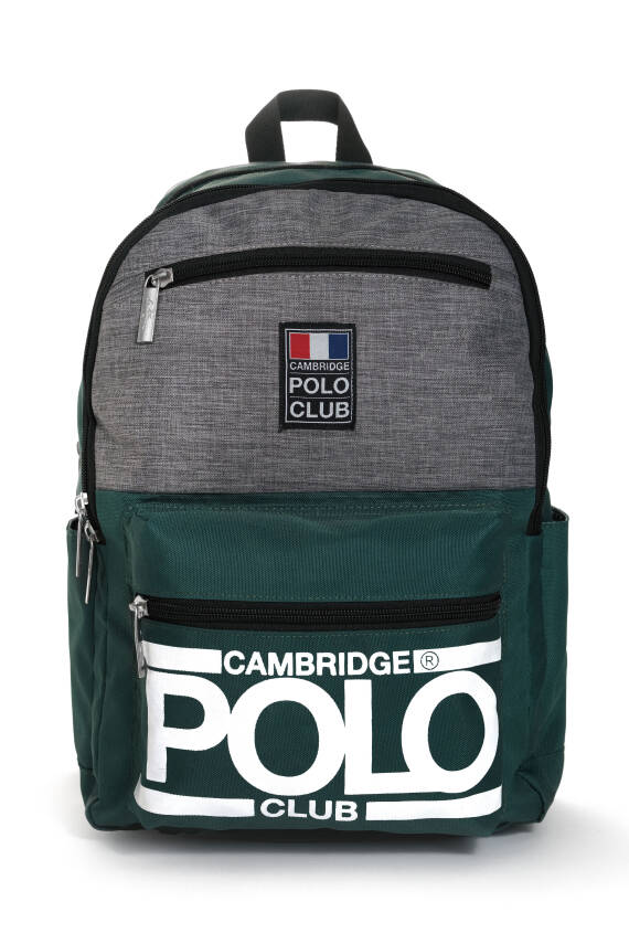 Cambridge Polo Club Street Style Dört Bölmeli Unisex Sırt Çantası - 13