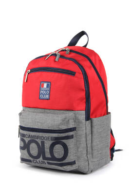 Cambridge Polo Club Street Style Dört Bölmeli Unisex Sırt Çantası - 18