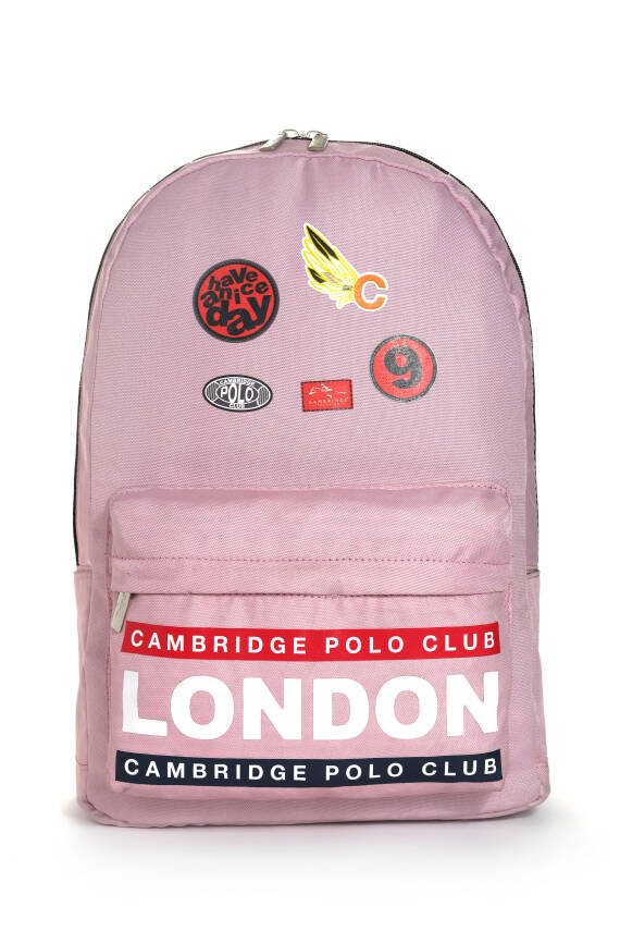 Cambridge Polo Club Streetwear Tek Ana Bölmeli Unisex Çocuk İlkokul Çantası - 6