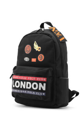 Cambridge Polo Club Streetwear Tek Ana Bölmeli Unisex Çocuk İlkokul Çantası - 16