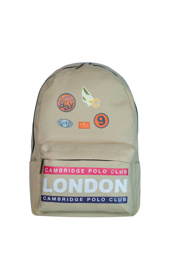 Cambridge Polo Club Streetwear Tek Ana Bölmeli Unisex Çocuk İlkokul Çantası - 18