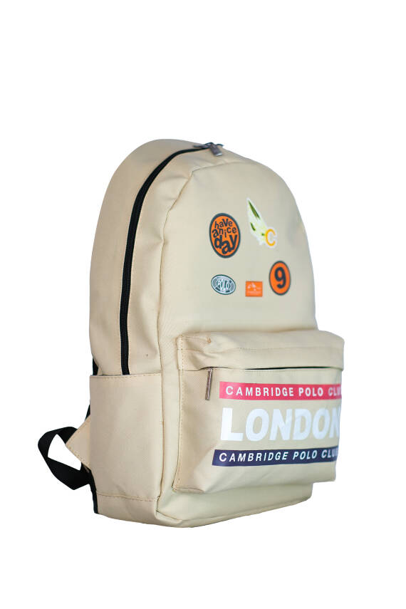 Cambridge Polo Club Streetwear Tek Ana Bölmeli Unisex Çocuk İlkokul Çantası - 19