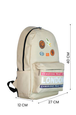 Cambridge Polo Club Streetwear Tek Ana Bölmeli Unisex Çocuk İlkokul Çantası - 22